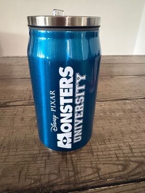 Disney Monsters University Metallic Blue Insulated Tumbler